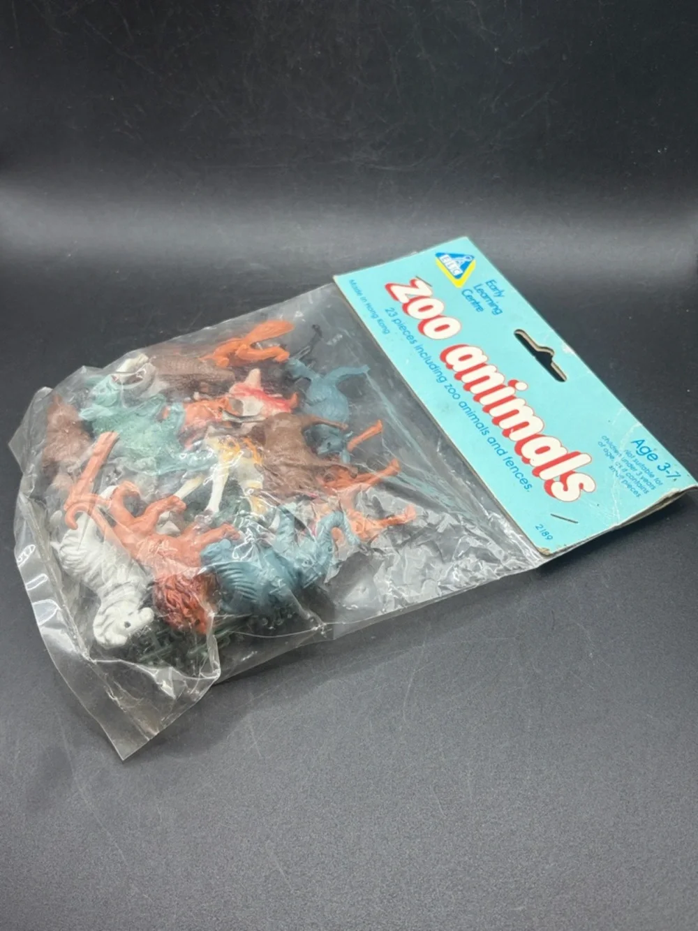 Vintage ELC Zoo Animals Figures & Fences Original Packaging Hong Kong Kids Toys